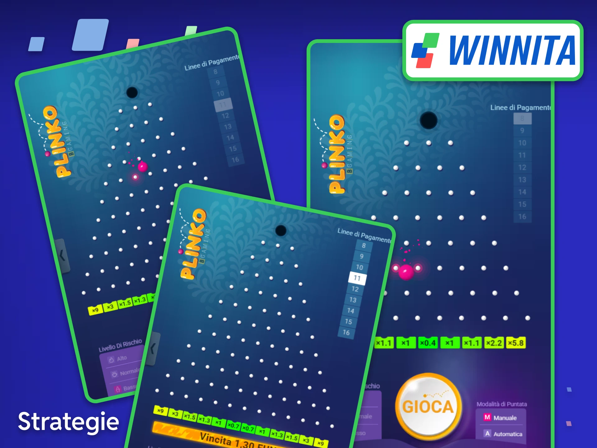 Scopri le migliori tecniche per giocare a Plinko su Winnita.