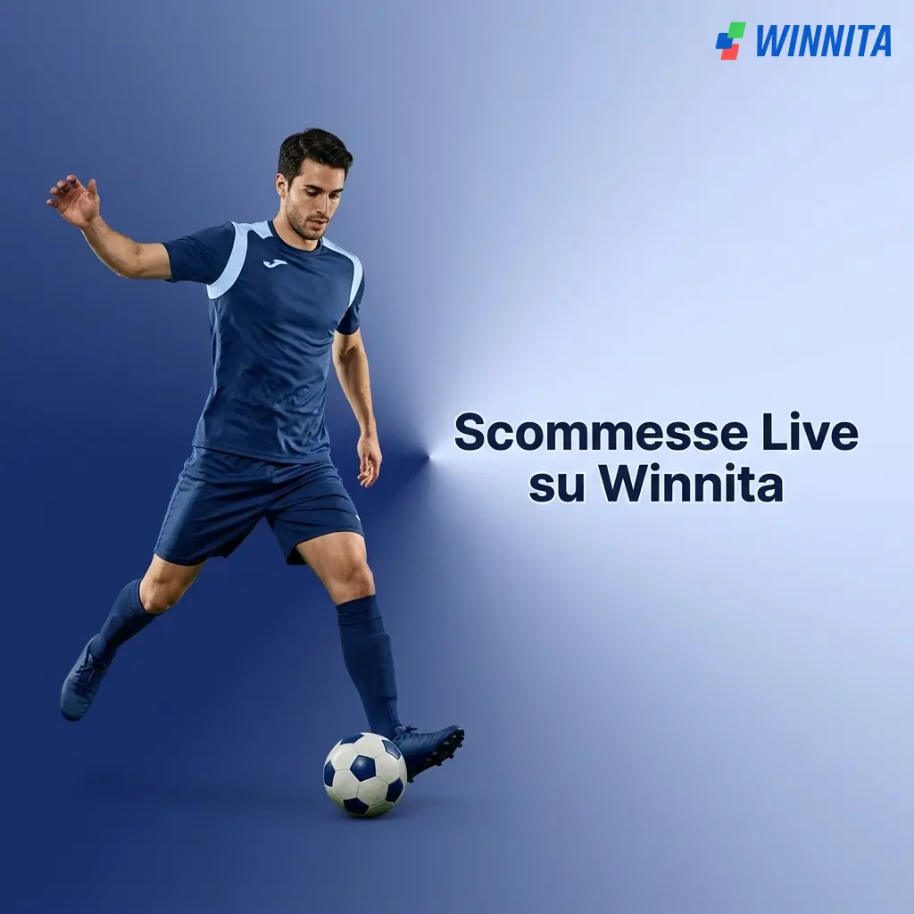 Schermata delle scommesse live su Winnita con quote in tempo reale e partite in corso