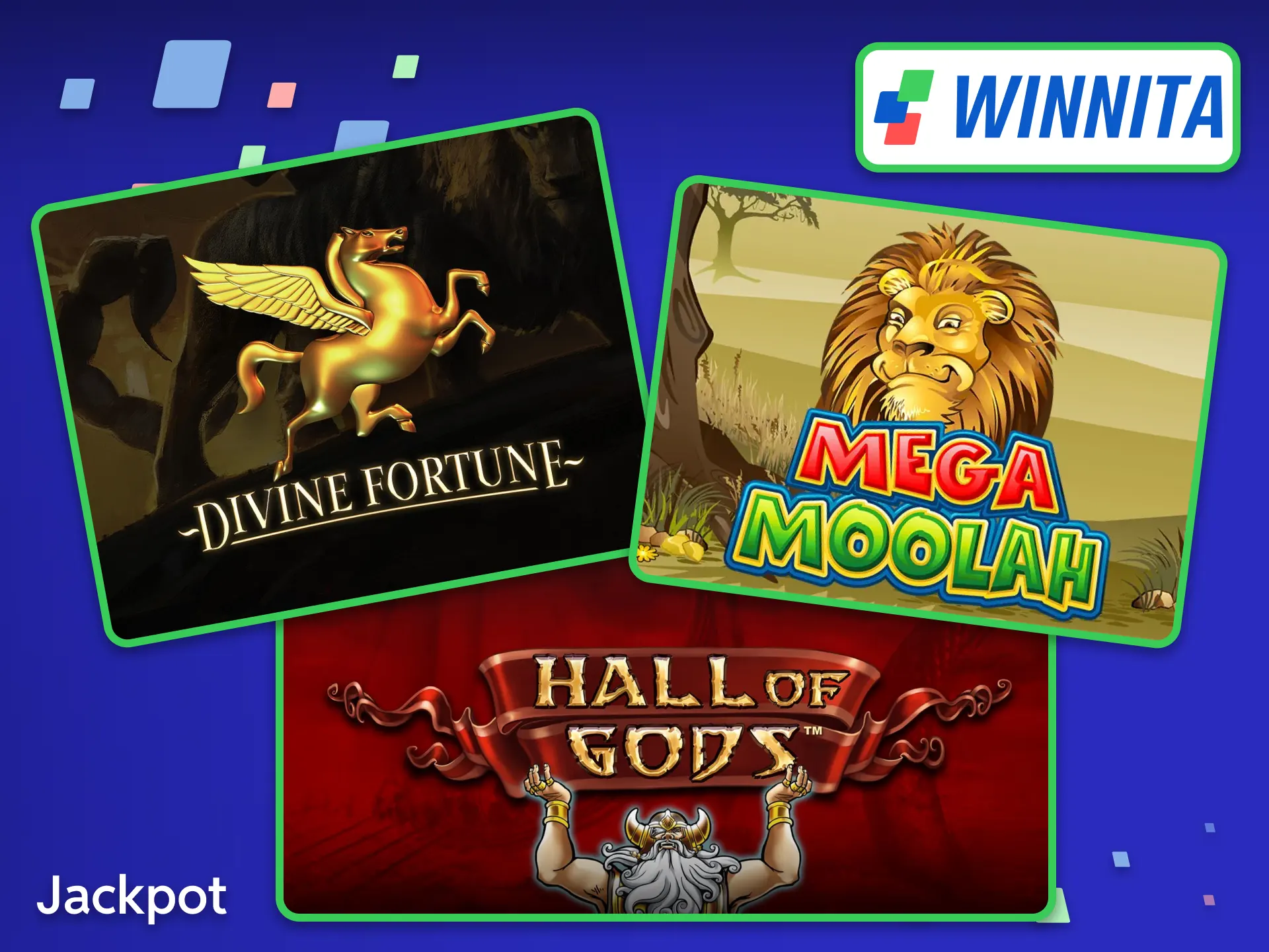 Insegui i premi progressivi più ricchi del web sfidando la sorte con le Slot Jackpot presenti nel catalogo di Winnita.